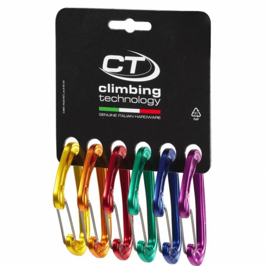 Climbing * | Ct Climbing Technology Fly-Weight Evo 6-Pack Climbing Carabiner Quality Guarantee