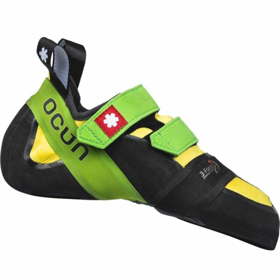 Footwear * | Ocun Ozone Plus Green Yellow Climbing Shoes Online Sales