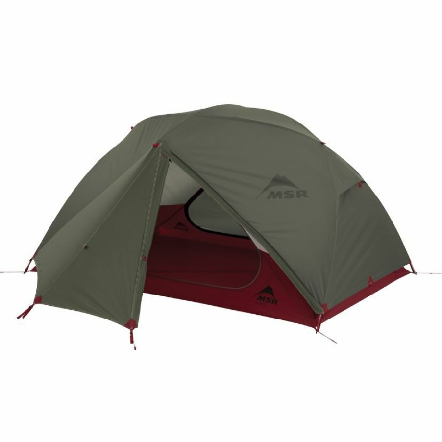 Trekking And Camping * | Msr Elixir 2 Hiking Tent Attractive Model Green