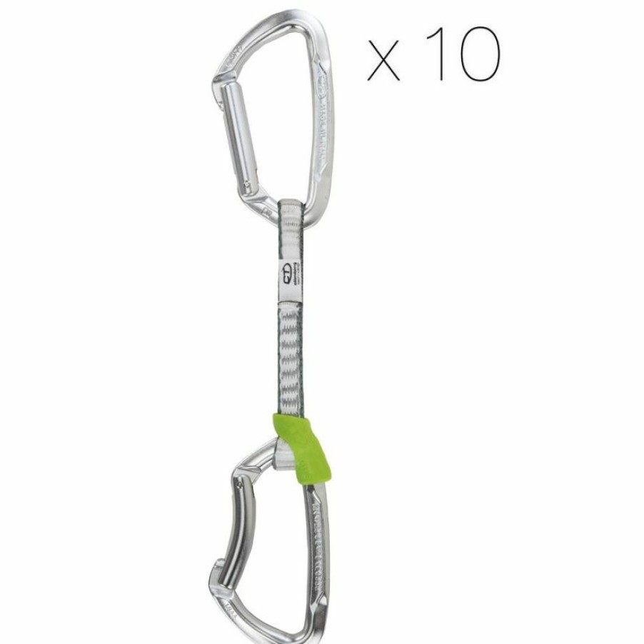 Climbing * | Ct Climbing Technology Lime Dy 10-Pack Climbing Quickdraws Outlet Sale