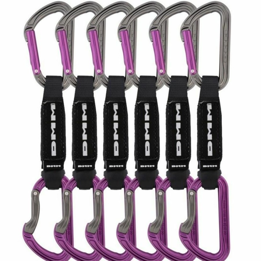 Climbing * | Dmm Shadow 6-Pack Climbing Quickdraw Cheap