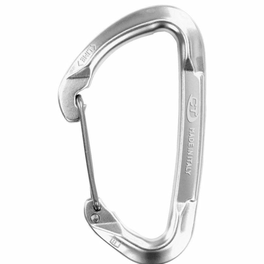 Climbing * | Ct Climbing Technology Lime W Climbing Carabiner With Wire Gate New Models