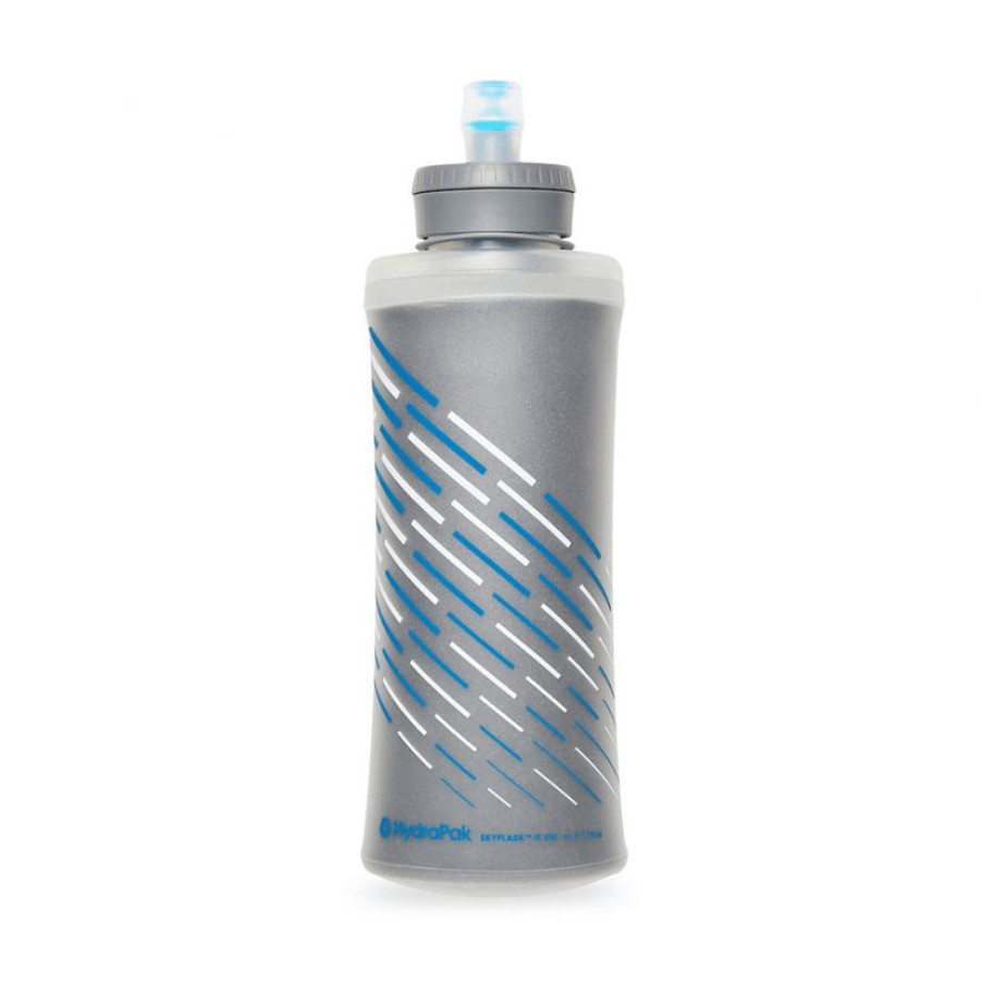 Trekking And Camping * | Hydrapak Skyflask 500Ml Insulated Soft Bottle Exactly Discount Clear