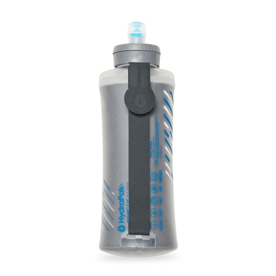 Trekking And Camping * | Hydrapak Skyflask 500Ml Insulated Soft Bottle Exactly Discount Clear