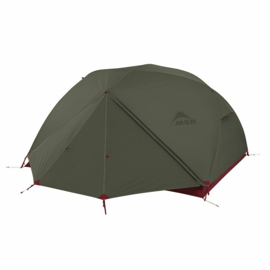 Trekking And Camping * | Msr Elixir 3 V2 Hiking Tent Absolute Quality Green