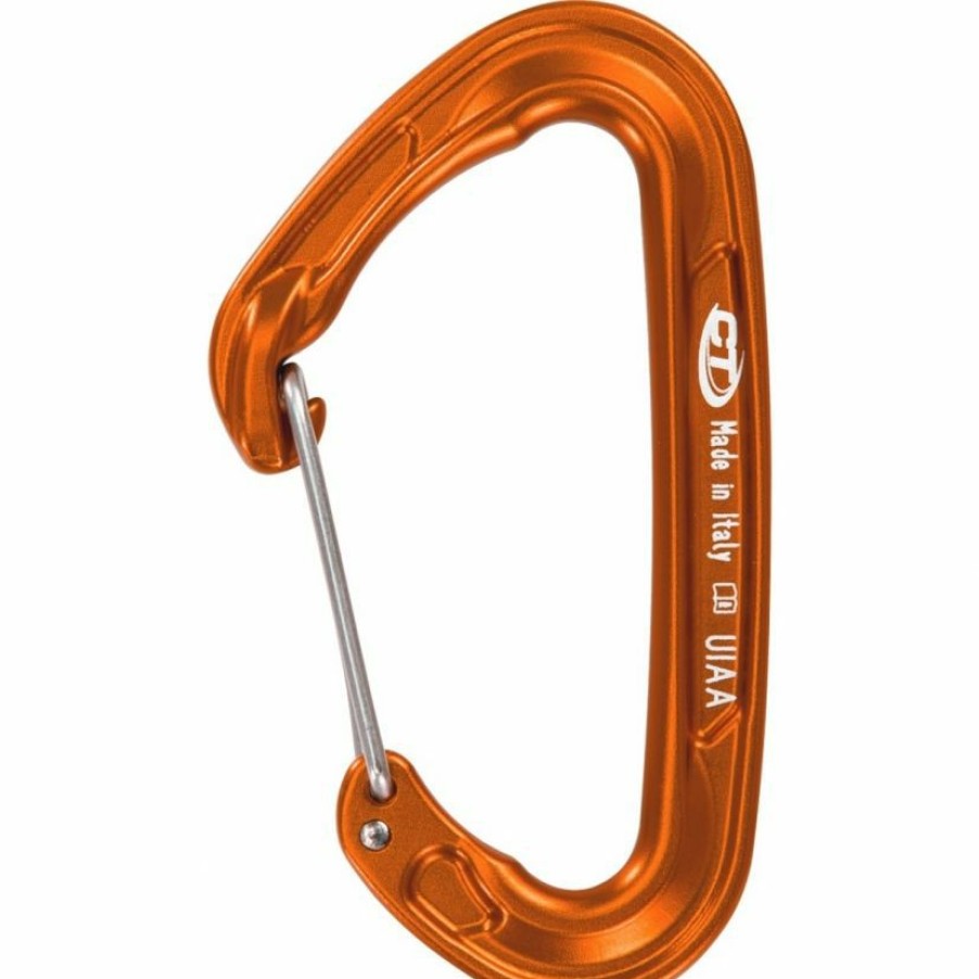 Climbing * | Ct Climbing Technology Fly-Weight Evo Climbing Carabiner With Wire Gate Best Quality