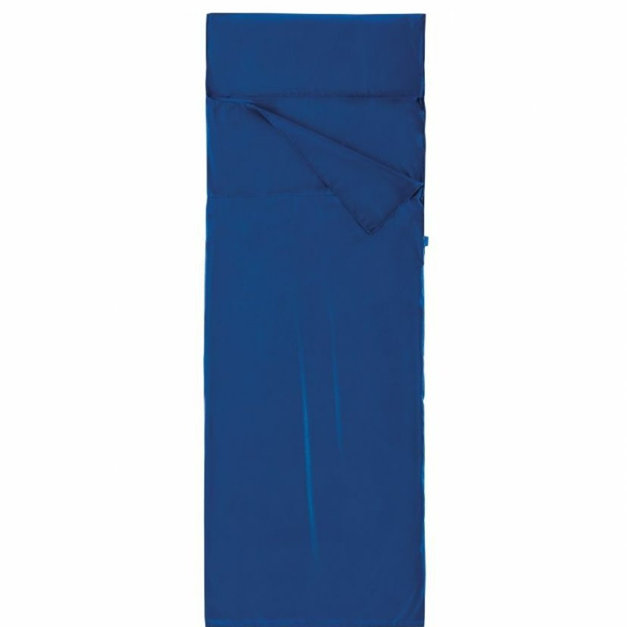 Trekking And Camping * | Ferrino Pro Liner Sq Sleeping Bag Liner Special Design Blue