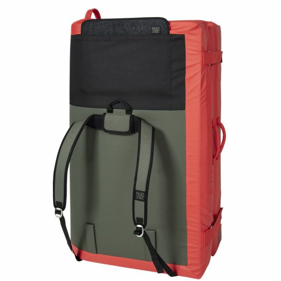 Climbing * | Fire Sale Snap Snapclimbing Wham Crash Pad Climbing Bouldering Dark Khaki