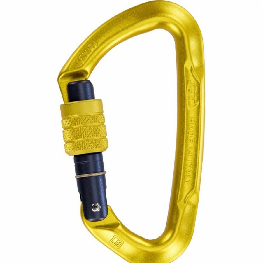 Climbing * | Ct Climbing Technology Lime Sg Screw-Lock Climbing Carabiner New Arrivals