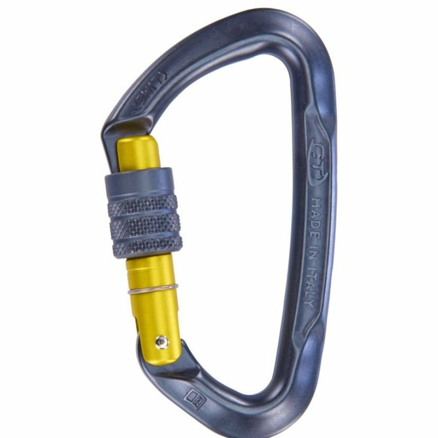 Climbing * | Ct Climbing Technology Lime Sg Screw-Lock Climbing Carabiner New Arrivals