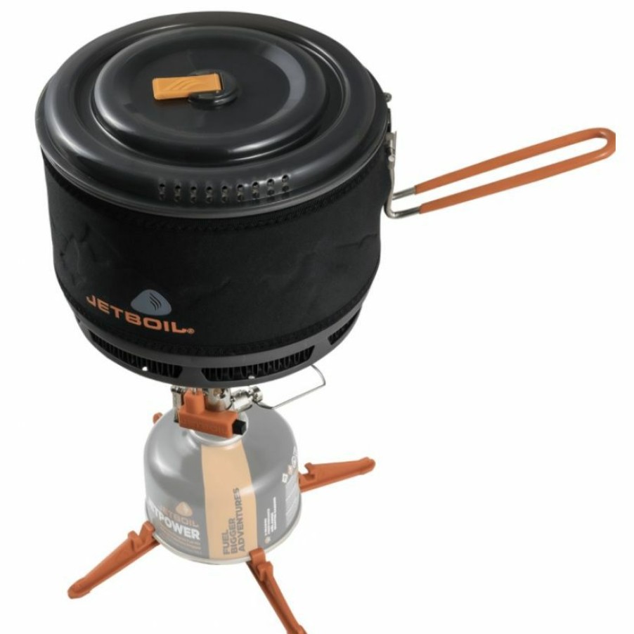 Trekking And Camping * | Jetboil 1.5 L Fluxring Ceramic Cook Pot Camping Pot Cheaper