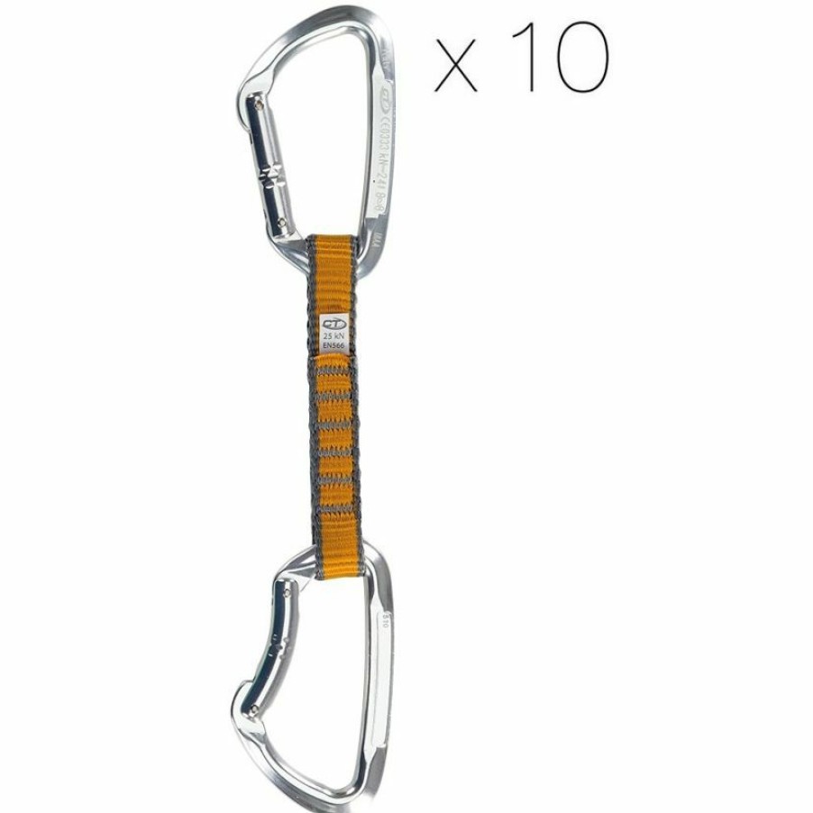 Climbing * | Ct Climbing Technology Basic Ny 10-Pack Climbing Quickdraws Reasonable Price