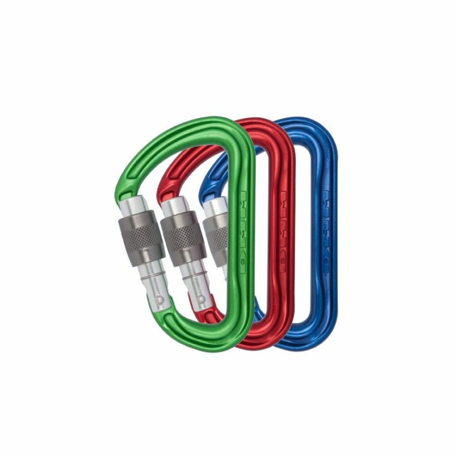 Climbing * | Dmm Shadow Screwgate Colour Pack Set 3 Climbing Carabiners Exceptional Design