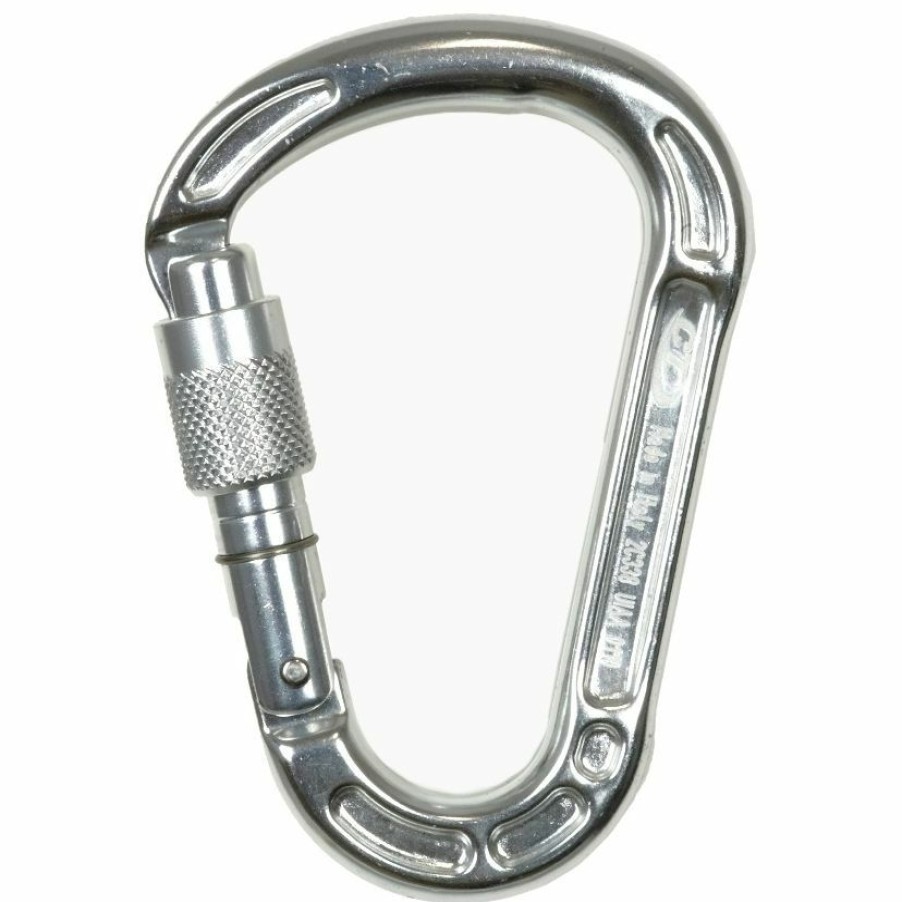 Climbing * | Ct Climbing Technology Concept Sg Screw-Lock Climbing Carabiner 30%-70% Off Polished