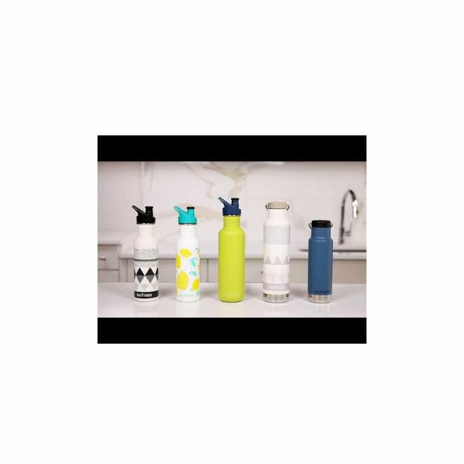 Trekking And Camping * | Klean Kanteen Classic 800 Ml Sport Cap Stainless Steel Water Bottle Glamor Model