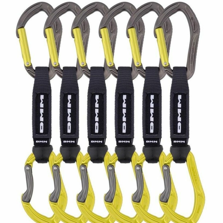 Climbing * | Dmm Alpha Sport Quickdraw 6-Pack Climbing Quickdraw Unique Style