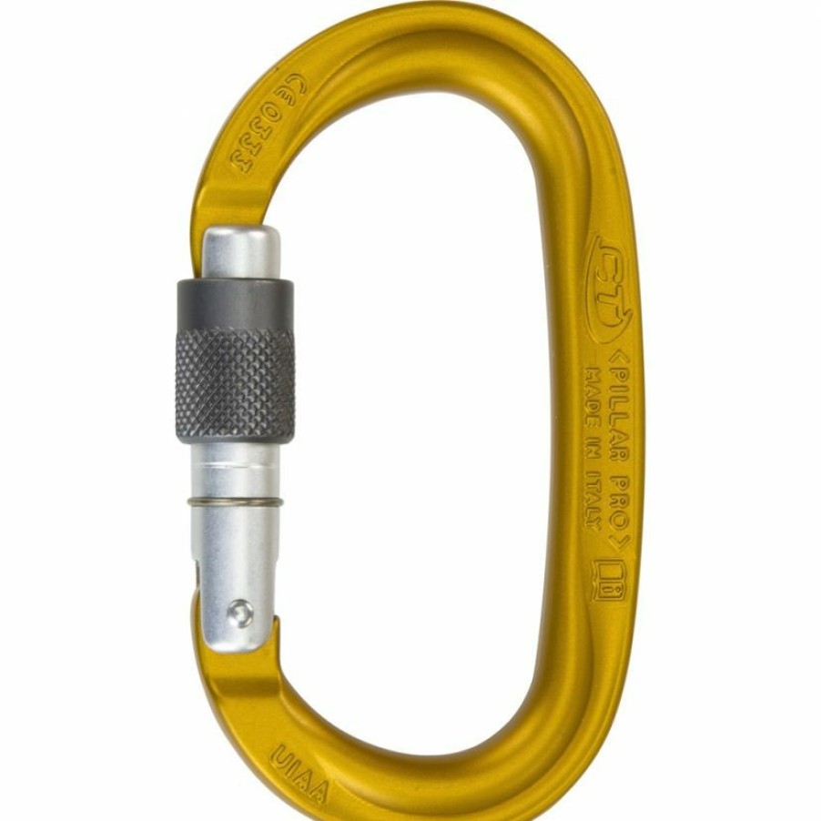 Climbing * | Ct Climbing Technology Pillar Pro Sg Screw-Lock Climbing Carabiner Online Sales