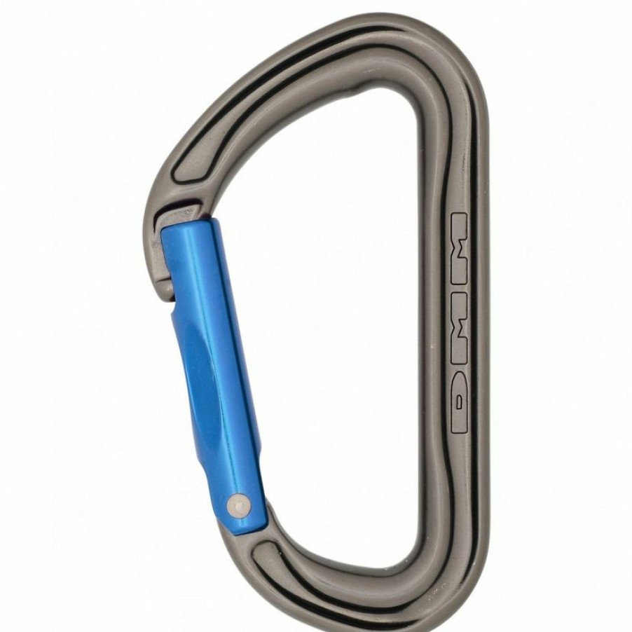 Climbing * | Dmm Shadow Straight Gate Climbing Carabiner Special Design