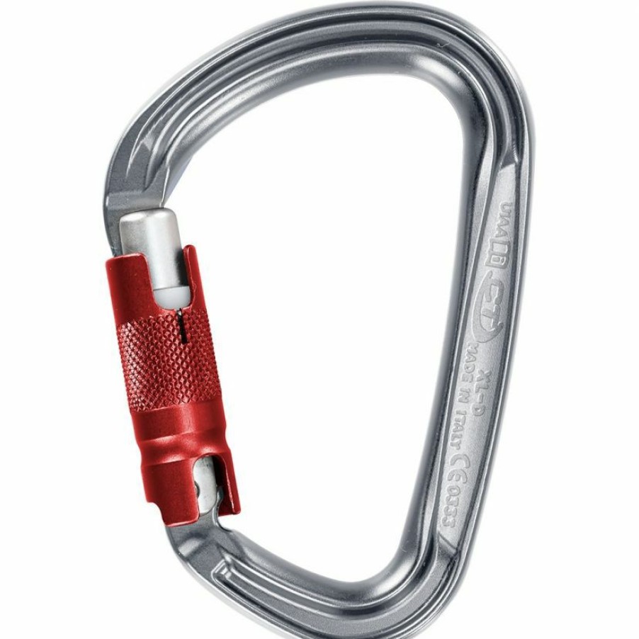 Climbing * | Ct Climbing Technology Xl-D Tg Climbing Carabiner The Best Choice Grey/Red