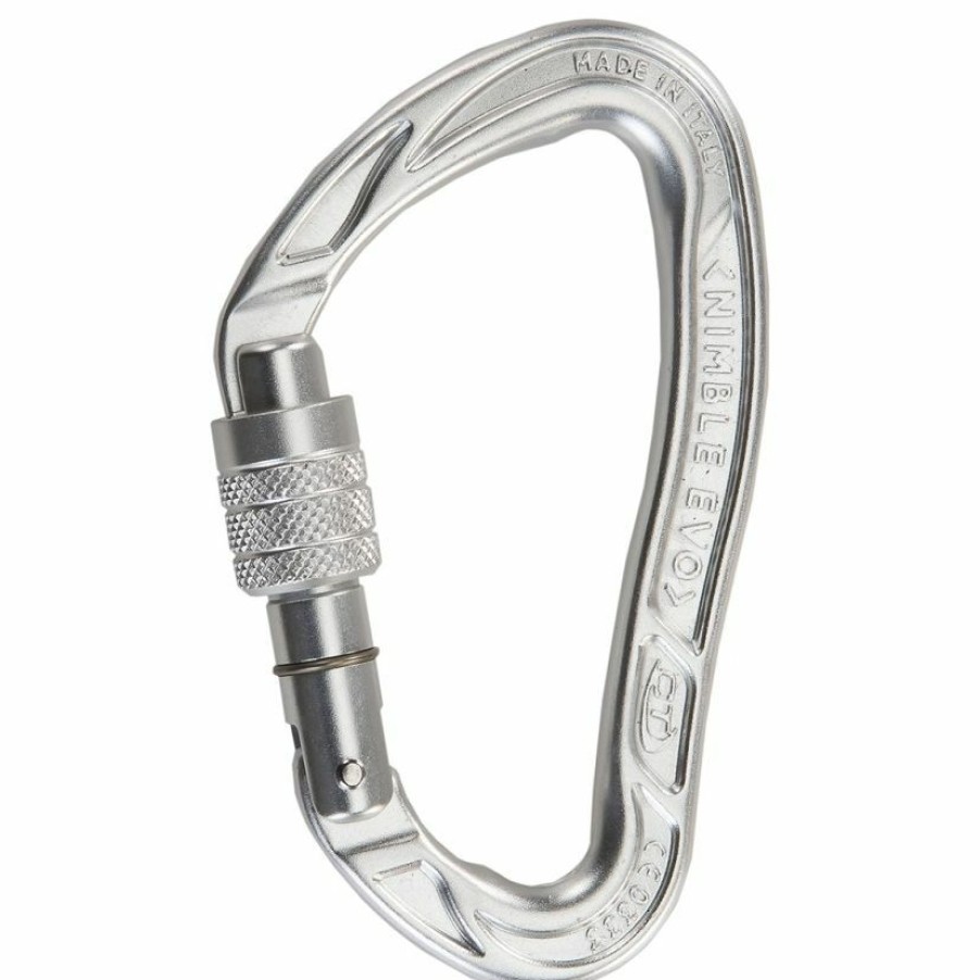 Climbing * | Ct Climbing Technology Nimble Evo Sg Screw-Lock Climbing Carabiner New Products