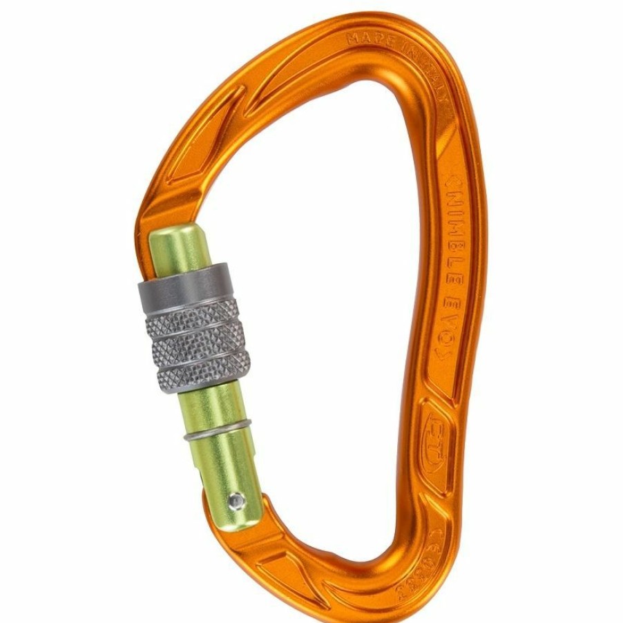 Climbing * | Ct Climbing Technology Nimble Evo Sg Screw-Lock Climbing Carabiner New Products