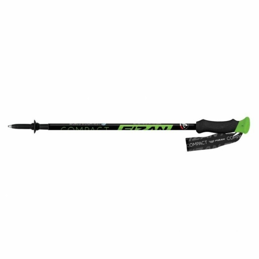 Trekking And Camping * | Fizan Compact Pair Of Trekking Poles New Models Green