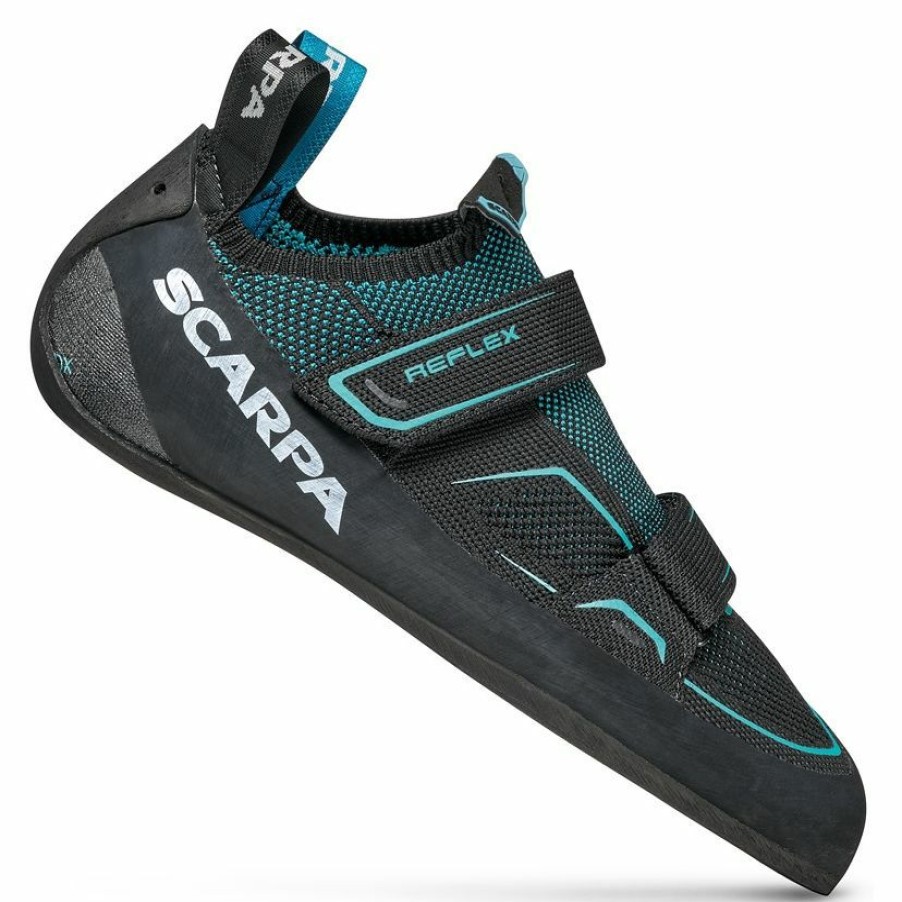 Footwear * | Scarpa Reflex V Wmn Black/Ceramic Climbing Shoes Reduced Price