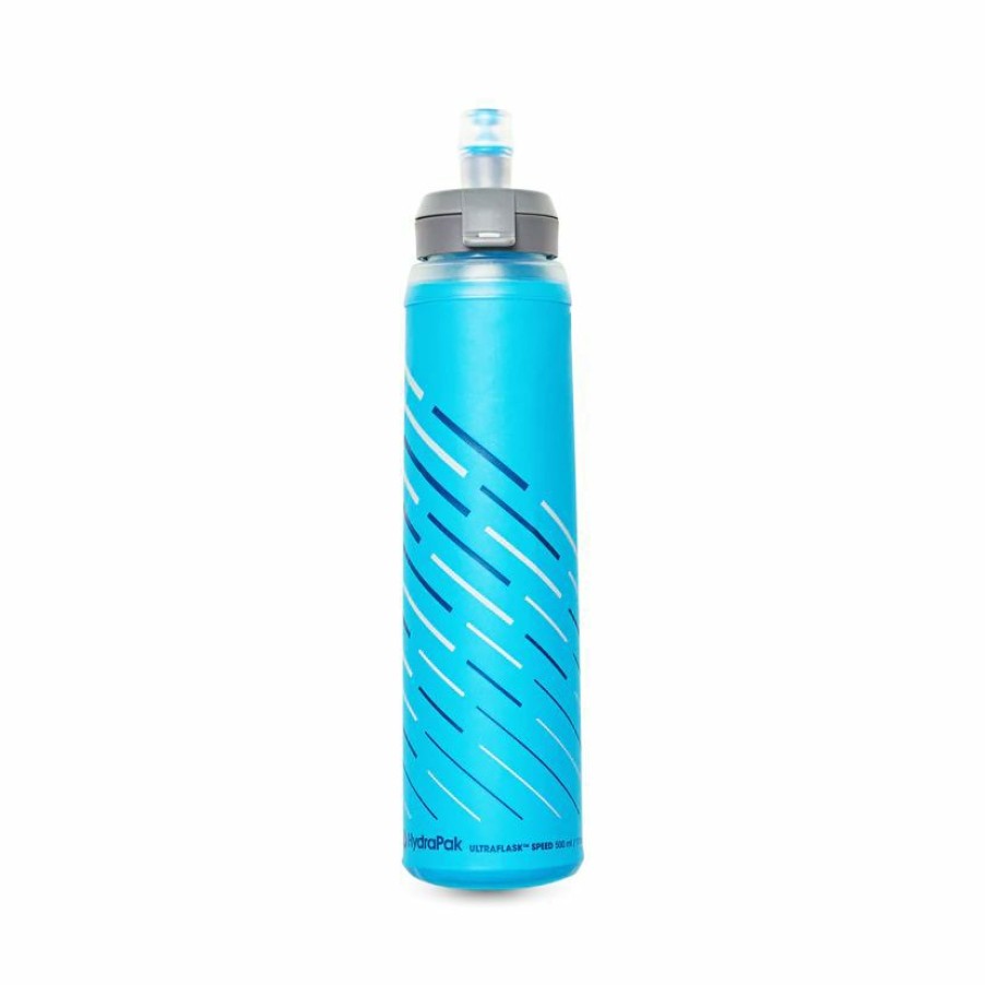 Trekking And Camping * | Hydrapak Ultraflask Speed Soft Bottle Discounts Malibue Blue