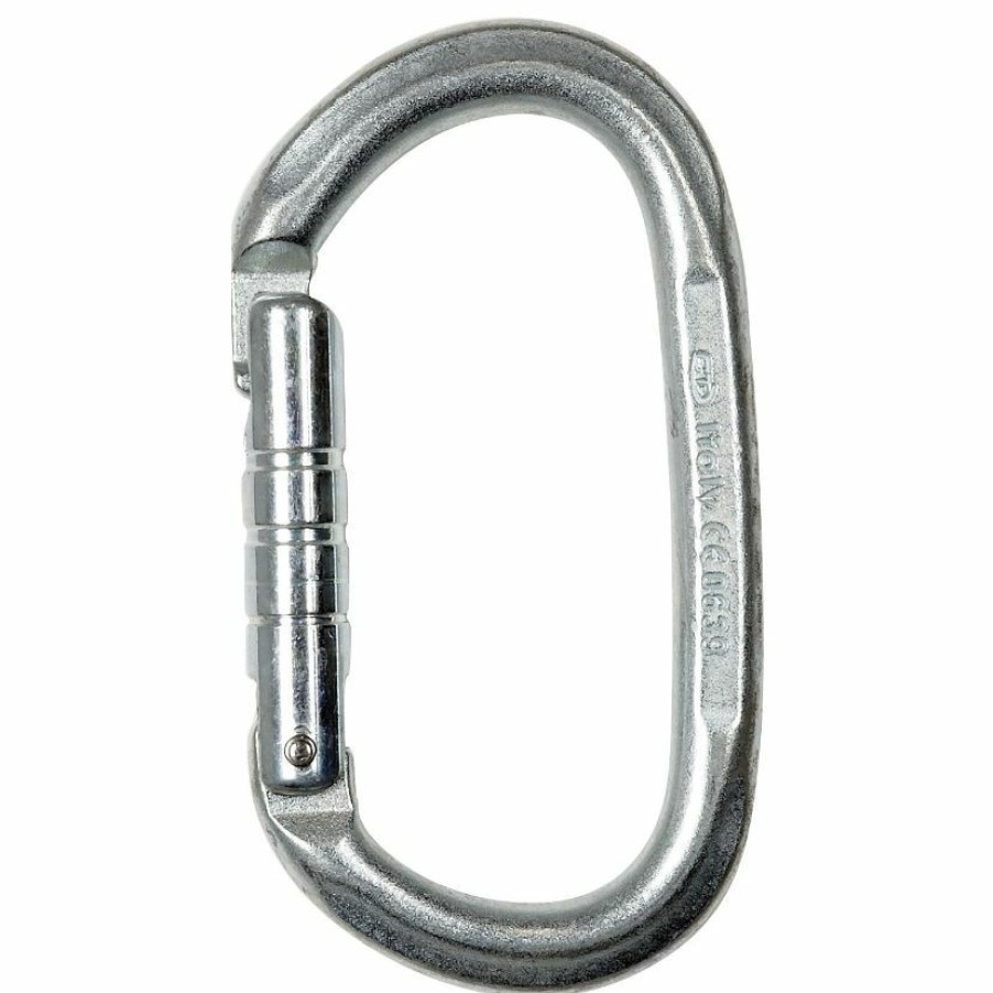 Climbing * | Ct Climbing Technology Pillar Steel Oval Rescue Caving Working Carabiner Best Quality