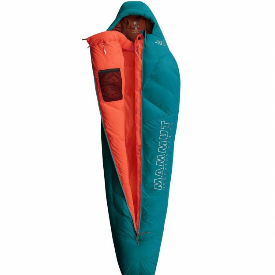 Trekking And Camping * | Mammut Women'S Perform Down Bag -10 Women'S Sleeping Bag Cheap Petrol