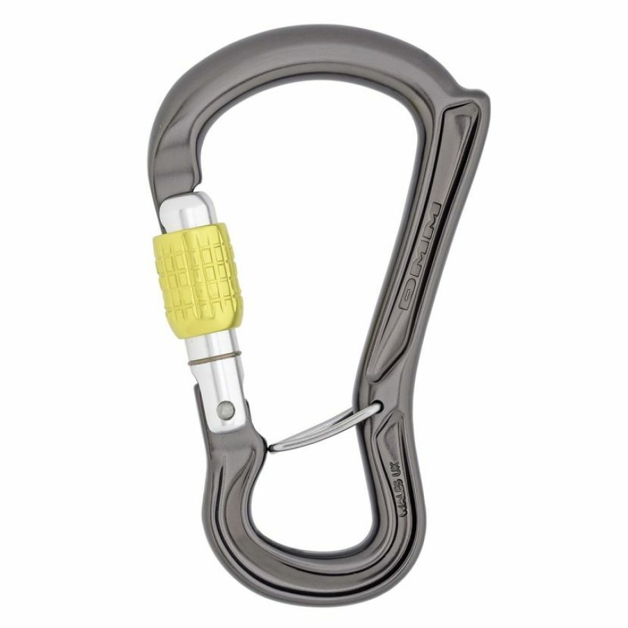 Climbing * | Dmm Ceros Screwgate Screw-Lock Climbing Carabiner Quality Guarantee