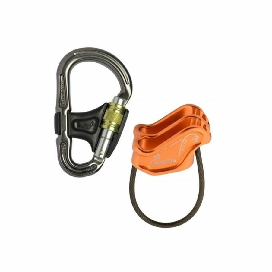 Climbing * | Dmm Mantis Belay Master 2 Set Belay Device + Carabiner Exactly Discount