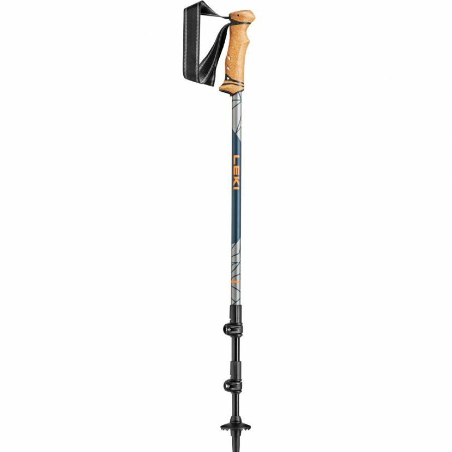 Trekking And Camping * | Leki Legacy Lite Trekking Poles New Arrivals Orange/Blue