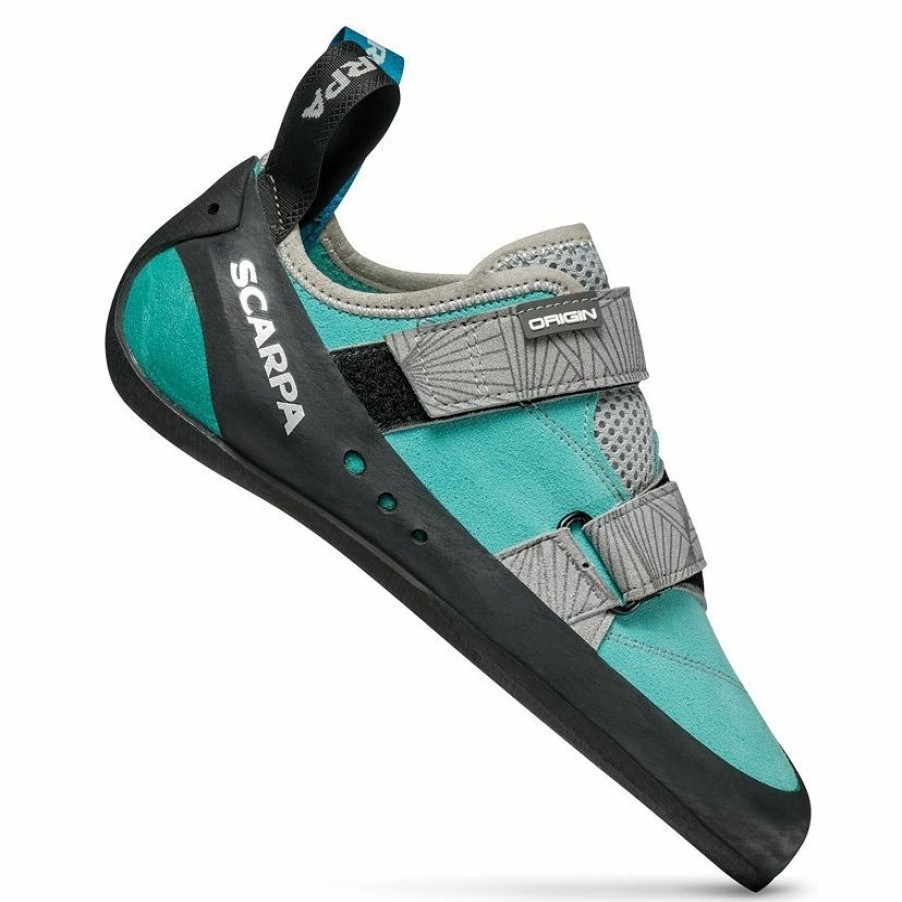 Footwear * | Scarpa Origin Woman Maldive-Black Climbing Shoes Unique Style