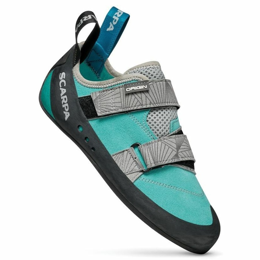 Footwear * | Scarpa Origin Woman Maldive-Black Climbing Shoes Unique Style