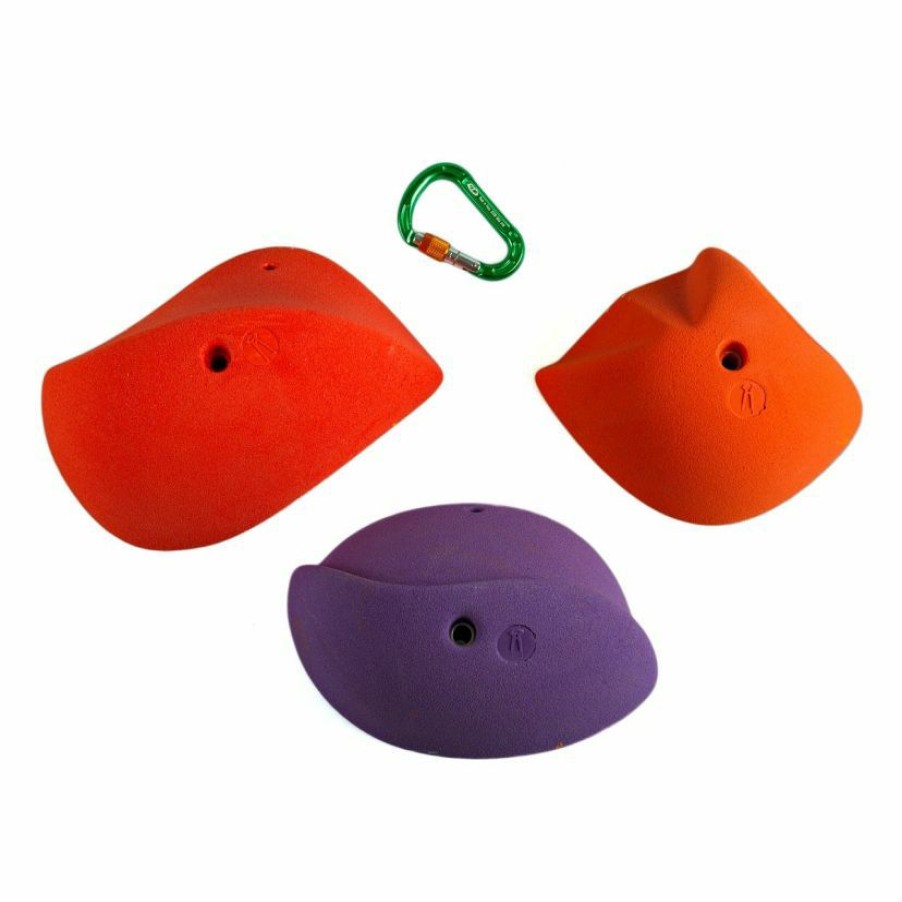 Climbing * | Fire Sale Smog Slopers Set 04 3 Climbing Holds