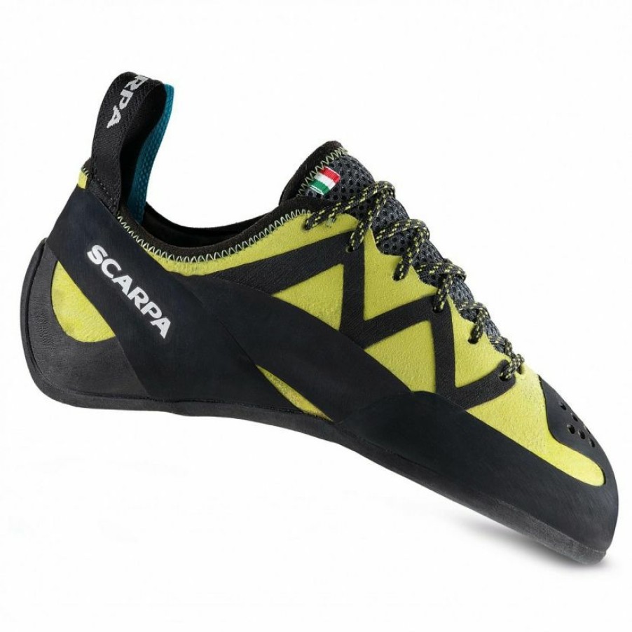 Footwear * | Scarpa Vapor Lace Yellow Climbing Shoes Exceptional Design