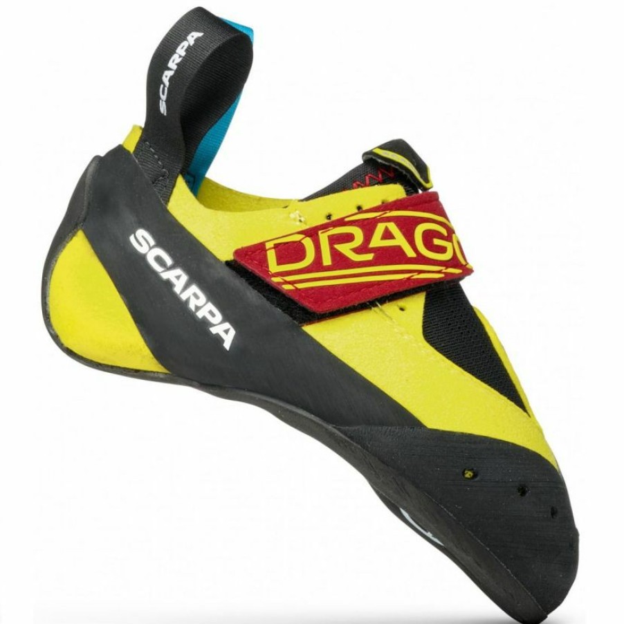 Footwear * | Scarpa Drago Kids' Climbing Shoes Discounts Online Yellow