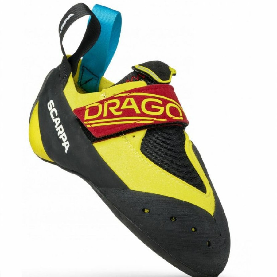 Footwear * | Scarpa Drago Kids' Climbing Shoes Discounts Online Yellow