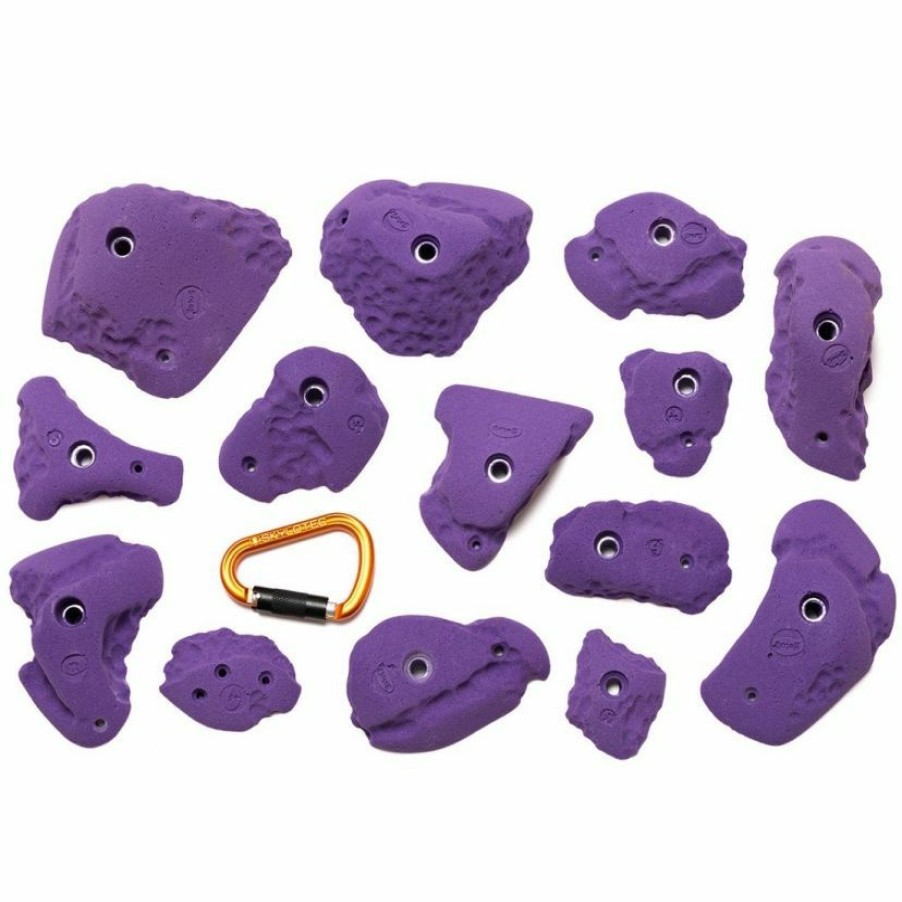 Climbing * | Quick Delivery Smog Mixed Set 14 14 Climbing Holds