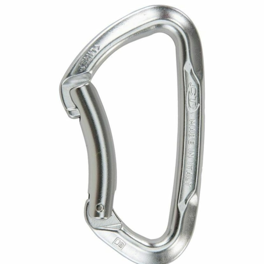 Climbing * | Ct Climbing Technology Lime B Climbing Carabiner With Bent Gate New Models