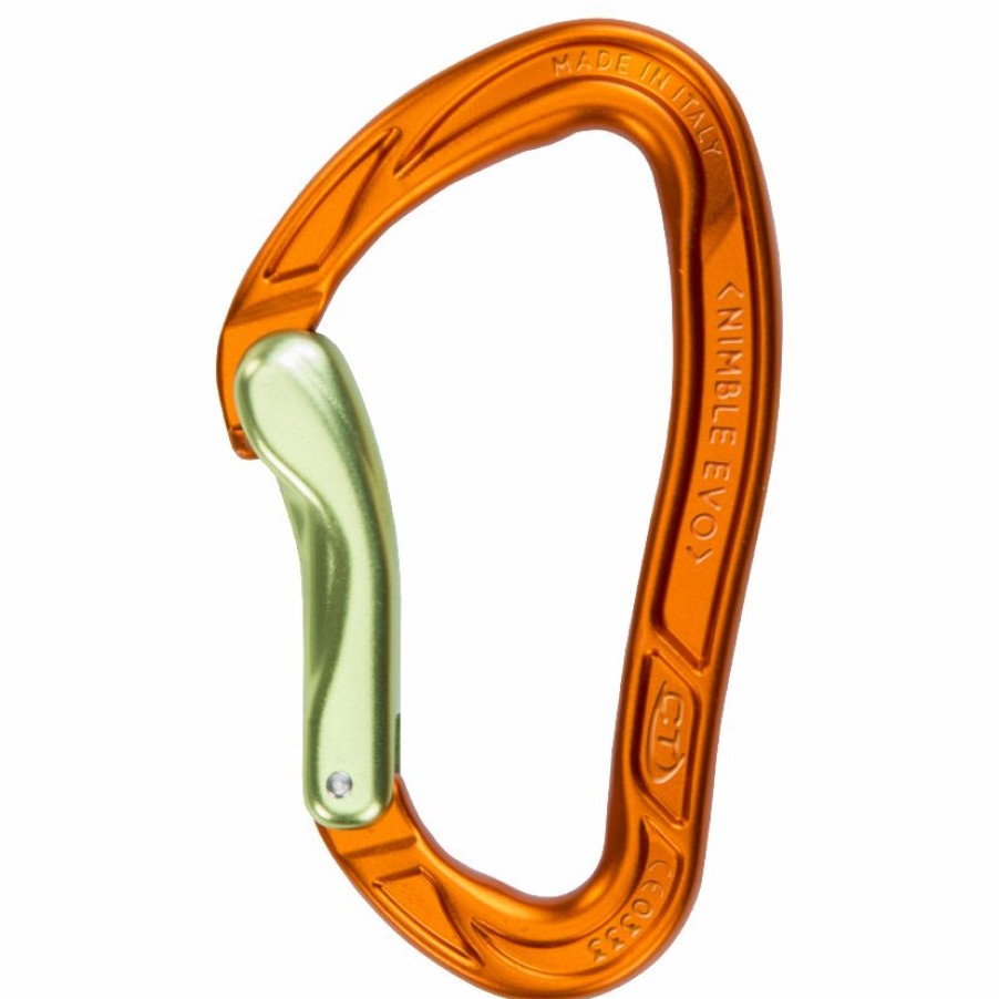 Climbing * | Ct Climbing Technology Nimble Evo B Climbing Carabiner With Bent Gate Unique Style